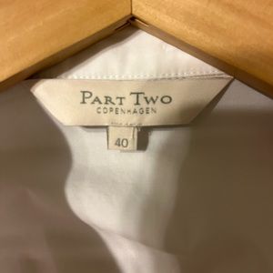 White dress blouse